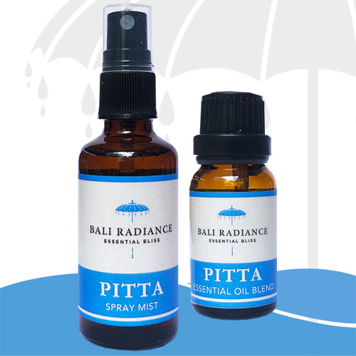 AYURVEDA ESSENTIAL OIL BLEND PITTA SPRAY MIST Bali Radiance